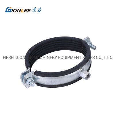 Hot Sales Pipe Clamp with Rubber Rings