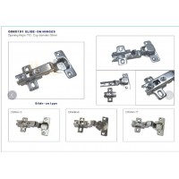 Furniture Hardware Hydraulic Damper Cabinet Door Hinges 35mm